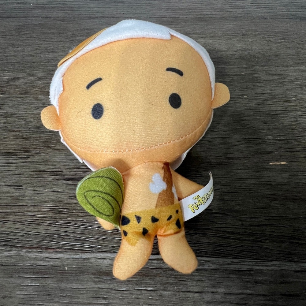The Flintstones Bamm-Bamm Chibi‎ Plush Doll Hanna-Barbera Cartoon Character